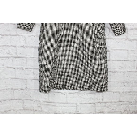 Ejoy Net Plaid Checkered Turtleneck Quilted Pullover Sweater Dress 3XL - Picture 3 of 11